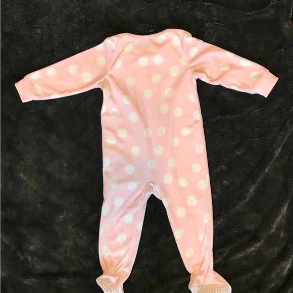 Set of 2 Carter's Pink Footed Sleepers - Picture 6 of 9